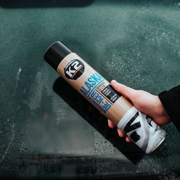 Розморожувач для скла, усунення інею, льоду та снігу K2 Alaska MAX 750 ml K608 фото