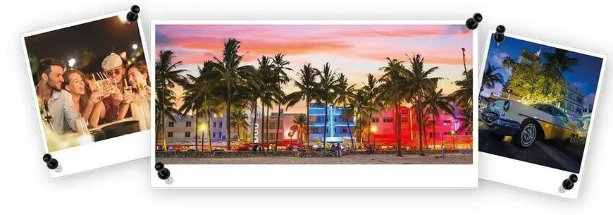 Ароматизована карта (освіжувач повітря) Вечір у Маямі (Soir&eacute;e &Agrave; Miami) пластина IMAO Made in France.  Im11 фото