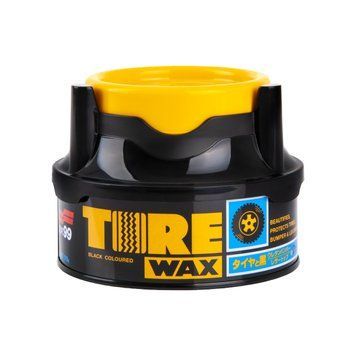 Воскове покриття для шин SOFT99 Tire Black Wax 170 g Soft99-8 фото