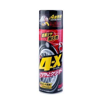 Чорніння для шин з антистатичним ефектом SOFT99 4-X Tire Cleaner 02060 фото