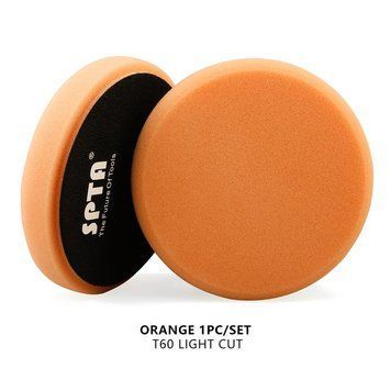 Полірувальний круг з поролону середньої твердості SPTA High Pro Foam Pad Orange, 150 мм SPTA.O.Ro фото