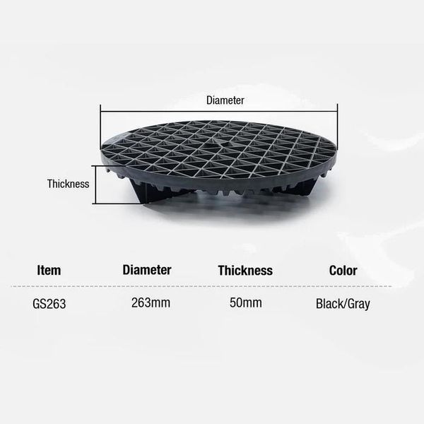 Брудовловлювач для відра, сепаратор піску CarLuxe Sand Filter Black, 26 см CL31 фото