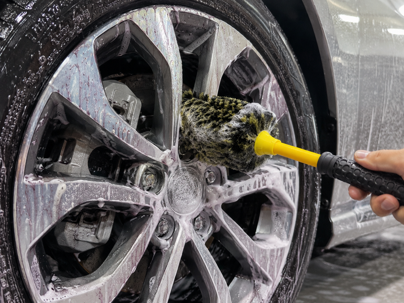 Синтетична щітка для делікатного миття дисків CL155 фото