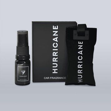 Автомобільний ароматизатор Hurricane Black Standart Set Mirror H.Black.M фото
