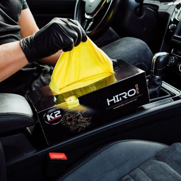 Набір серветок з мікрофібри для догляду за автомобілем HIRO Microfibre 30x30 см (30 шт.) Hiro фото