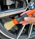 Пензлик для детейлінгу натуральний ворс Orange Car Detailing Brush 24 см CL126 фото 2