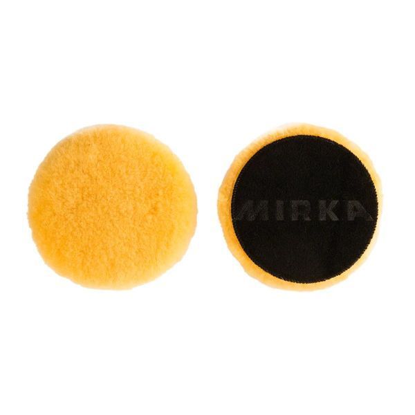Полірувальний круг із овчини Mirka Lambswool Pad Pro &Oslash;80 мм, 75 мм M.W фото