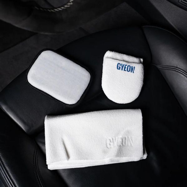 Набір для очищення та захисту шкіряного салону,  Gyeon Q&sup2;M Leather Set Natural G.LSN фото