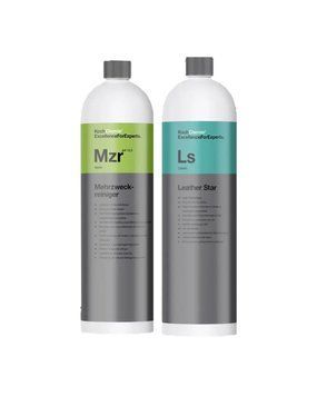 Набір для хімчистки салону та догляду за шкірою Mehrzweckreiniger Mzr + Leather Star Ls KochChemie N13-100 фото
