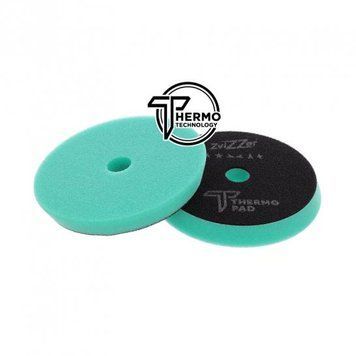 Полірувальний круг з твердого поролону, &Oslash;125/140 мм ZviZZer Thermo Pad Green &Oslash;125 mm ZV-TP00014020GN фото