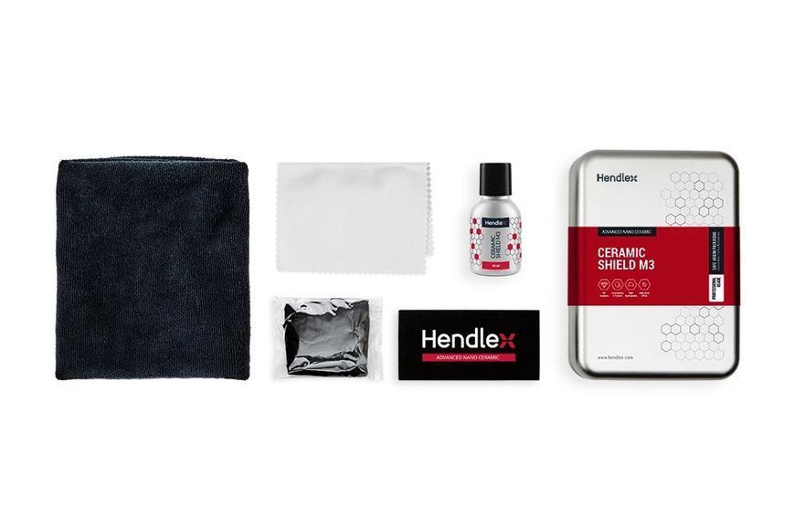 Нанокерамічне покриття HENDLEX M3 Set 40 мл для авто Hendlex4 фото