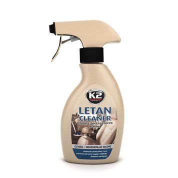 Очищувач-відновник для оббивки салону зі шкіри K2 Letan Cleaner 250 мл K20356 фото