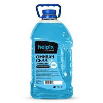 Омивач скла зимовий Helpix -20 Морська свіжість 4 л Hel.W1 фото