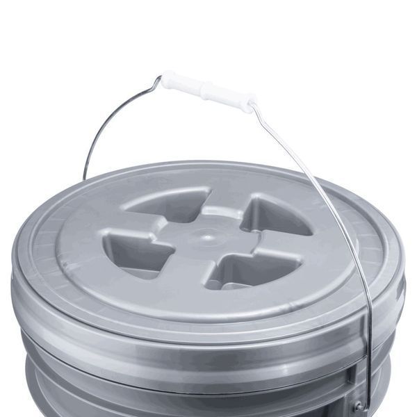 Відро з кришкою для мийки автомобіля MaxShine Detailing Bucket with Gamma Lid MSB003 фото